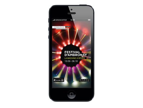 L'application iPhone du Festival d'Ambronay est désormais disponible !