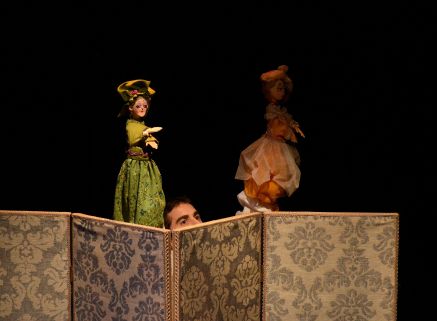 Quand les marionnettes se mèlent aux comédiens - La Belle et la Bête © Bertrand PICHENECCR AMBRONAY