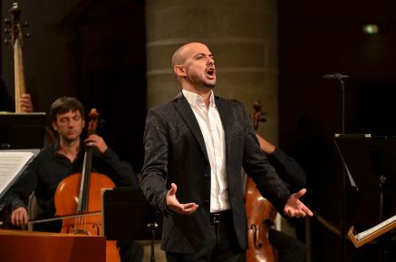 Concert d'ouverture de la 36e édition du Festival avec Franco Fagioli et l'orchestre de chambre de Bâle.